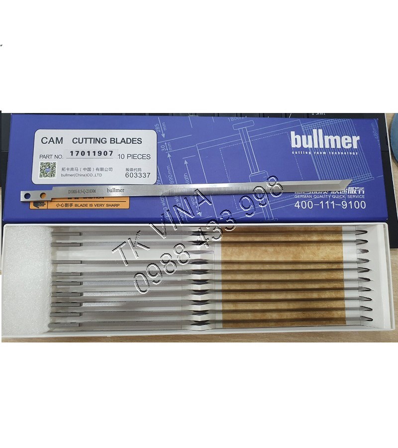 17011907 DAO MÁY CẮT VẢI TỰ ĐỘNG BULLMER | TK VINA