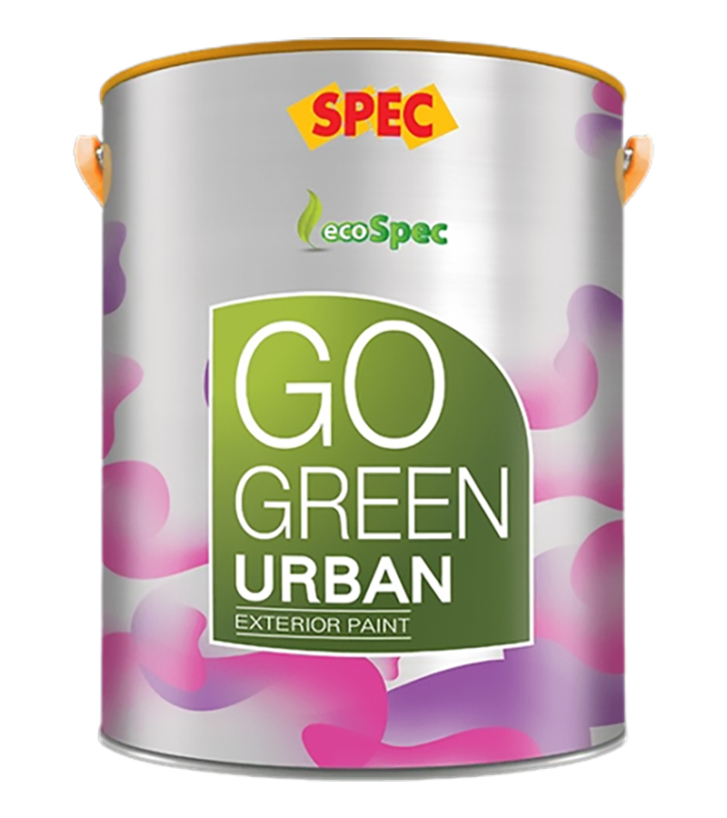 SPEC GO GREEN URBAN EXTERIOR PAINT(SƠN SPEC XANH NGOẠI THẤT SIÊU HẠNG)